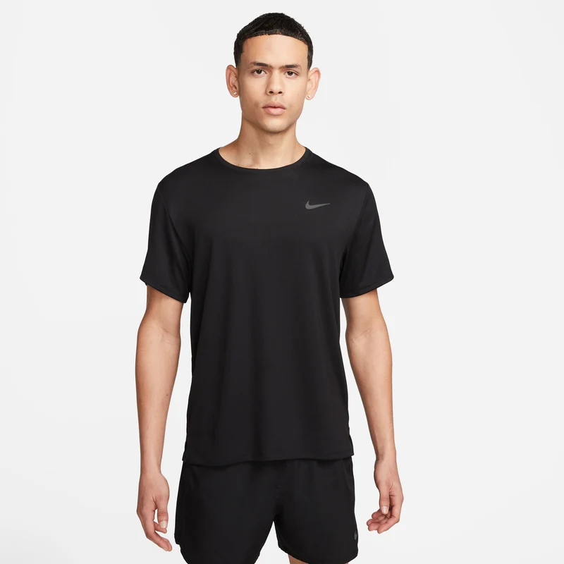 Miler Laufshirt Herren - schwarz, grau
