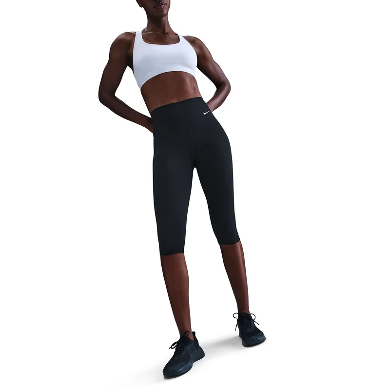 Dri-Fit One Tight Damen - schwarz, weiß