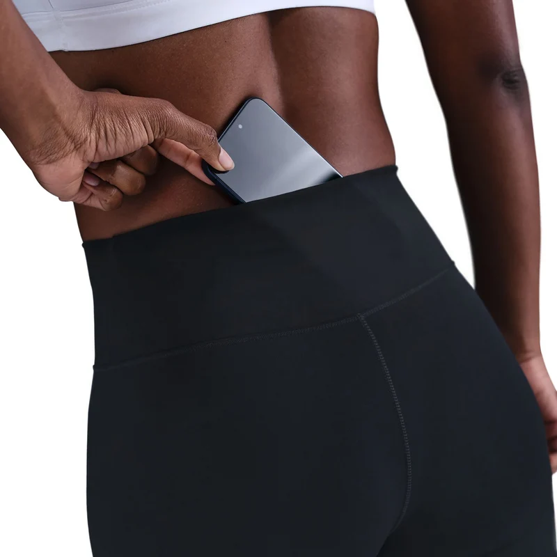 Dri-Fit One Tight Damen - schwarz, weiß