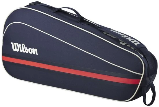 Wilson 3pk Team Racket Bag 2025 Navy