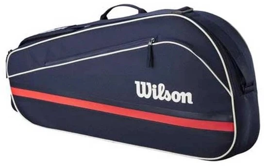 Wilson 3pk Team Racket Bag 2025 Navy