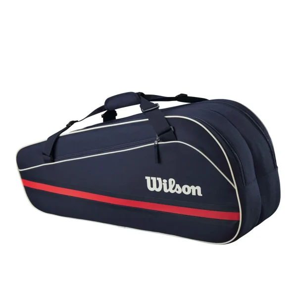 Wilson 6pk Team Racket Bag 2025 Navy