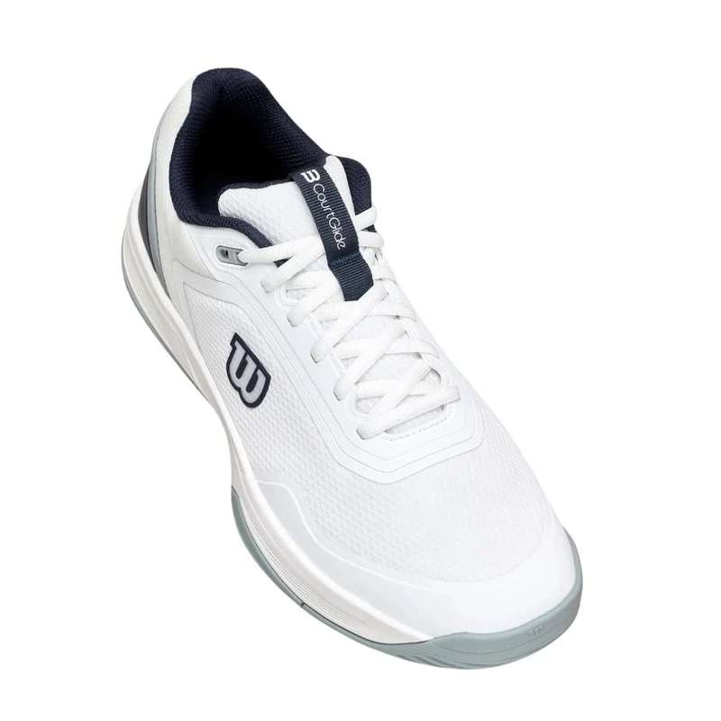 Wilson Courtglide Men Padel Shoes (White/Navy Blazer/Quarry)