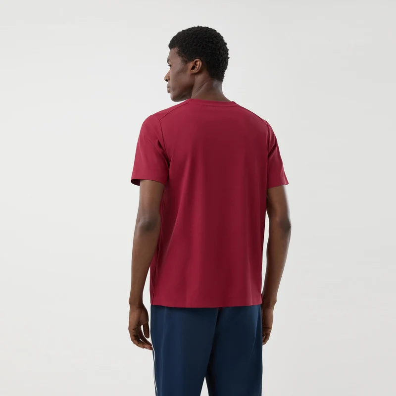 Teller T-Shirt Herren - weinrot