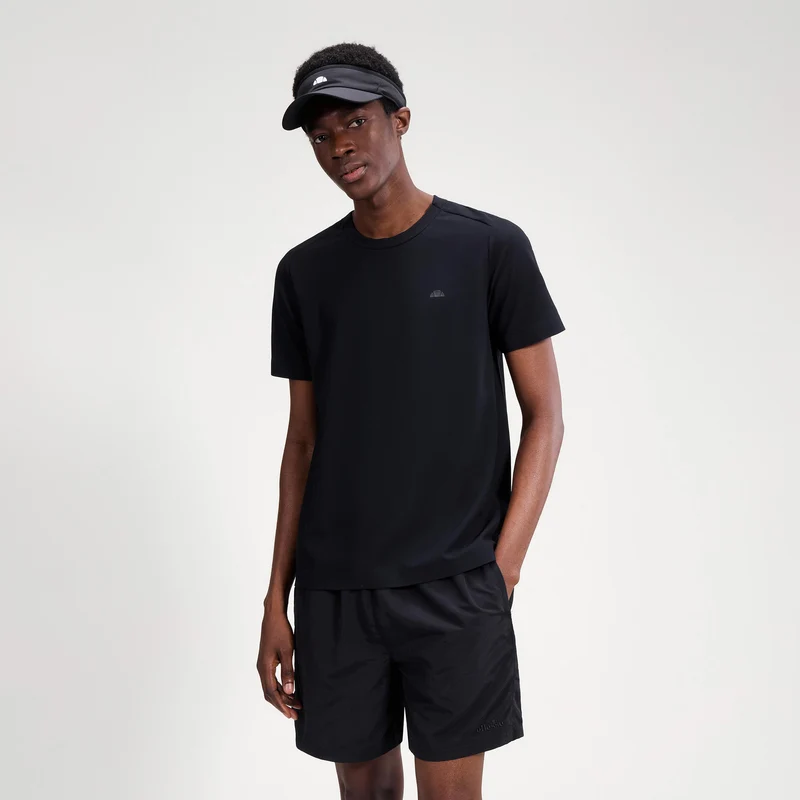 Teller T-Shirt Herren - schwarz