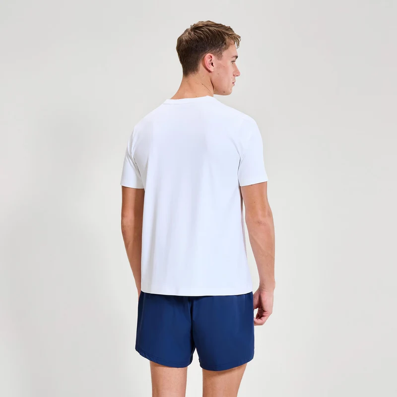 Teller T-Shirt Herren - weiß