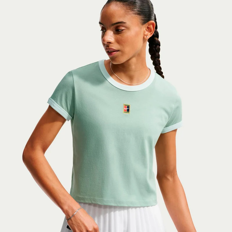 Heritage T-Shirt Damen - graugrün, grün