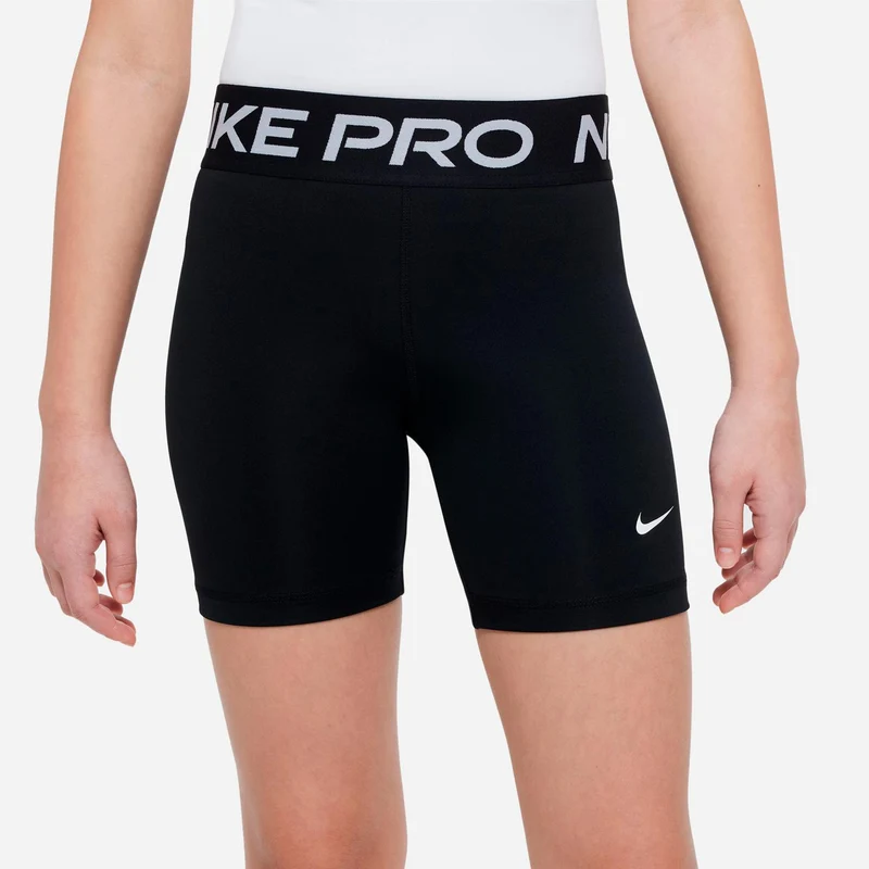 Dri-Fit Pro 5in Ballshorts Mädchen - schwarz, weiß