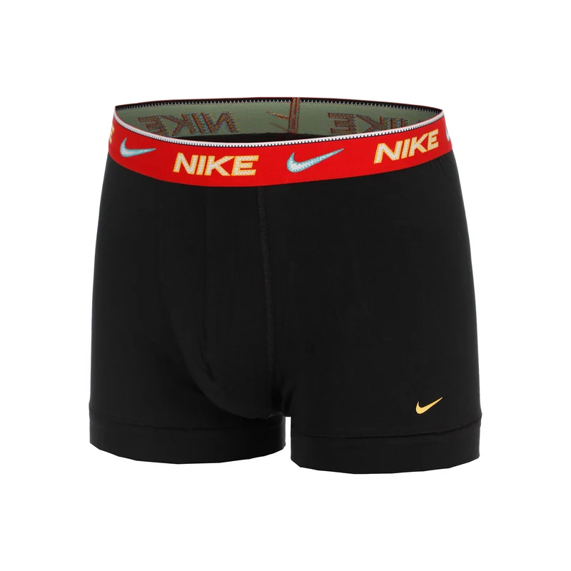 Essential Cotton Stretch Trunk Boxer Short 3er Pack Herren - grau
