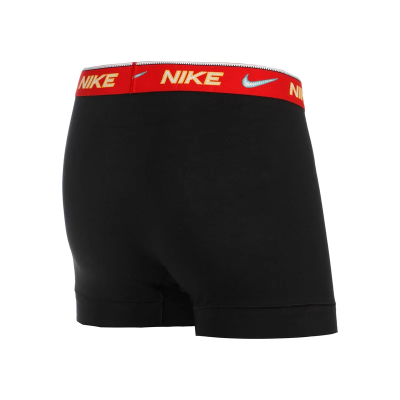 Essential Cotton Stretch Trunk Boxer Short 3er Pack Herren - grau