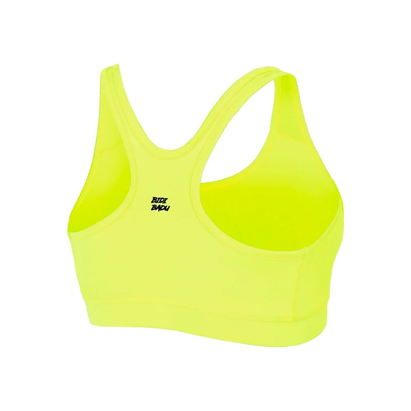 Night Flash Sport-BH Damen - gelb, schwarz