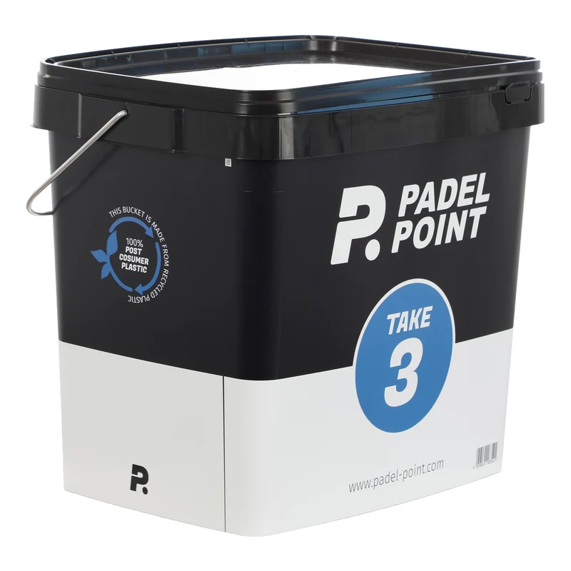 Padel-Point Balleimer - schwarz