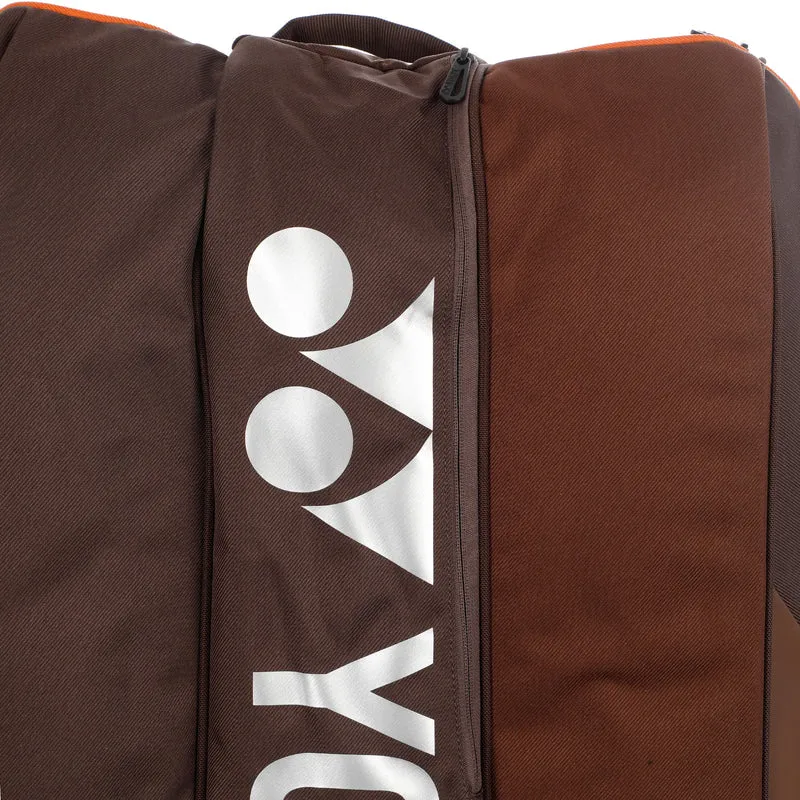 Pro Racquet Bag Espresso Brown Schlägertasche 12er - braun, orange