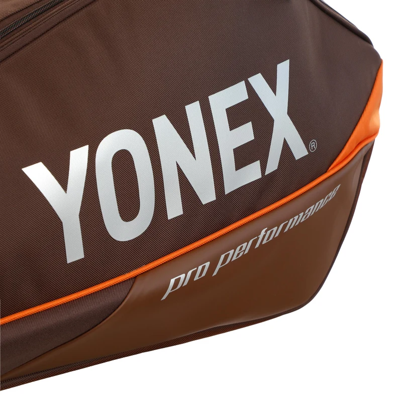 Pro Racquet Bag Espresso Brown Schlägertasche 12er - braun, orange
