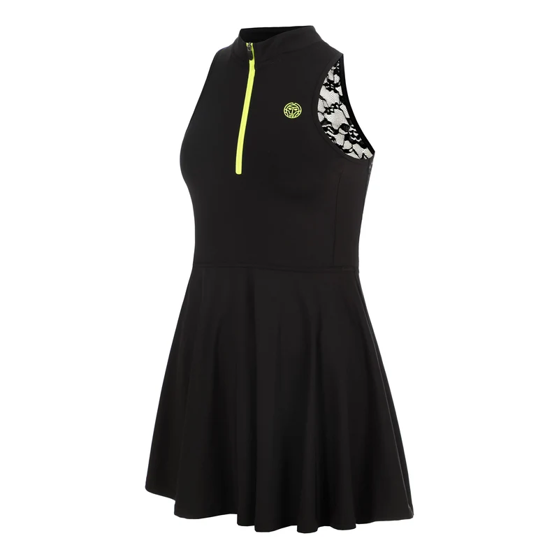 Night Flash Lace Kleid Damen - schwarz