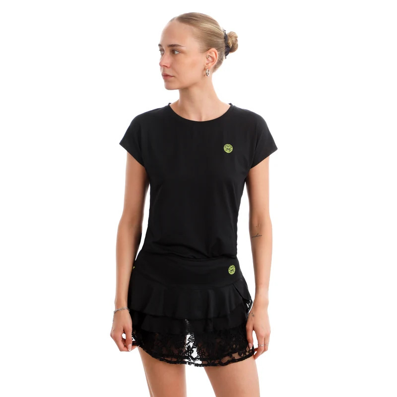 Night Flash T-Shirt Damen - schwarz
