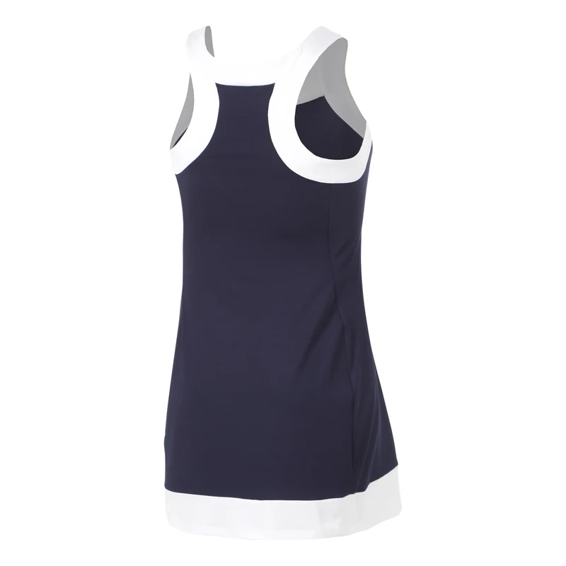 TCP Kleid Damen - dunkelblau, weiß