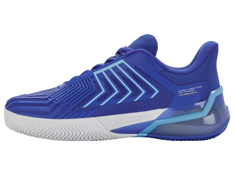 K-Swiss Ultrashot 4 Clay (Mens) - Dazzling Blue/White/Baltic Sea