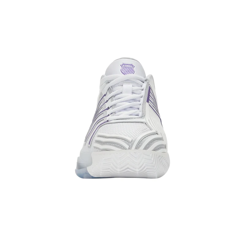K-Swiss Ultrashot 4 Clay (Ladies) - White/Lunar Rock/Purple Haze
