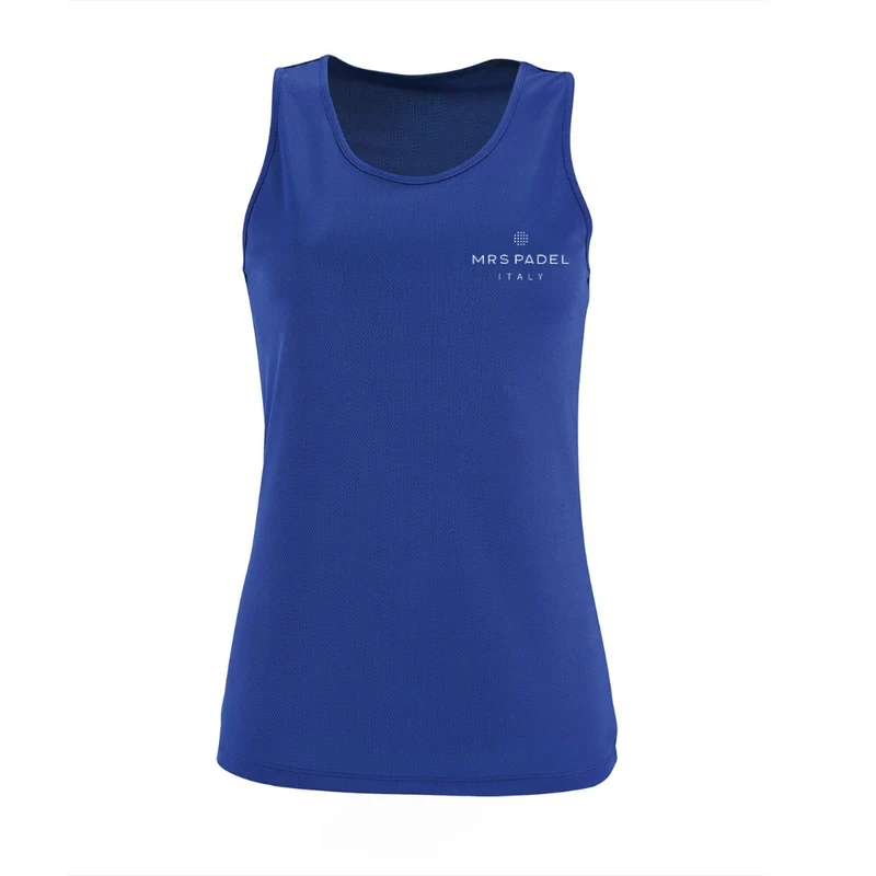 Padel Singlet Napoli Azzuro Blauw