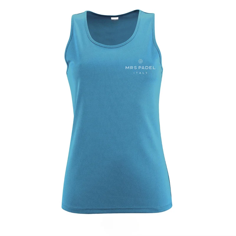 Padel Singlet Napoli Ice Blauw