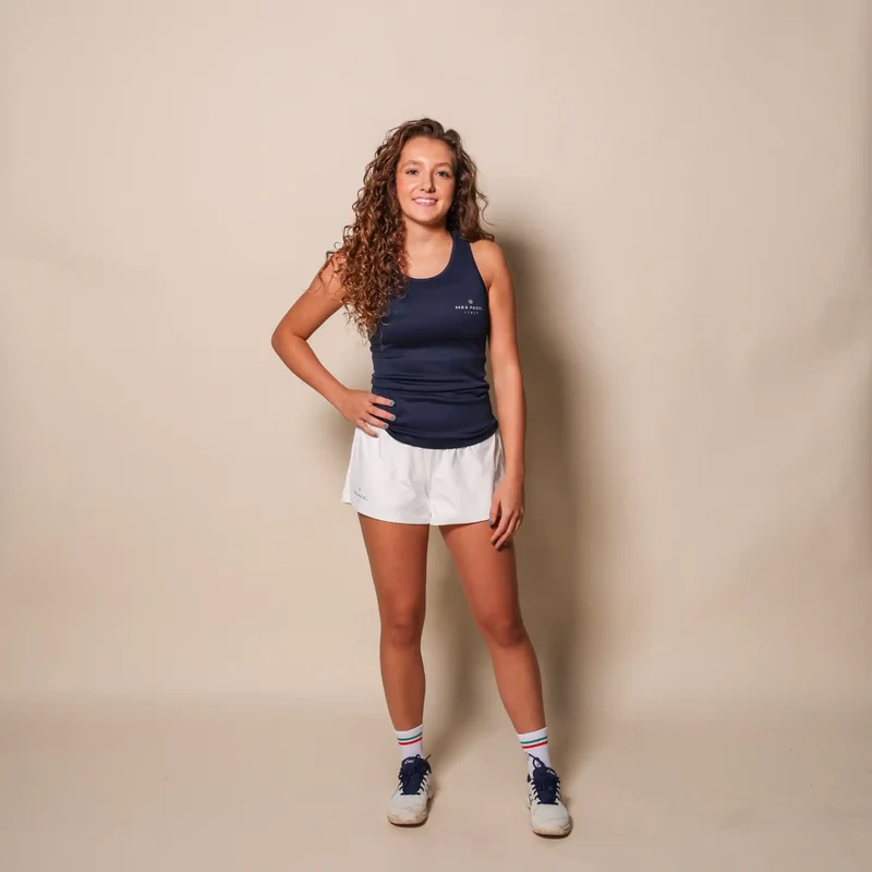 Padel Singlet Napoli Marineblauw