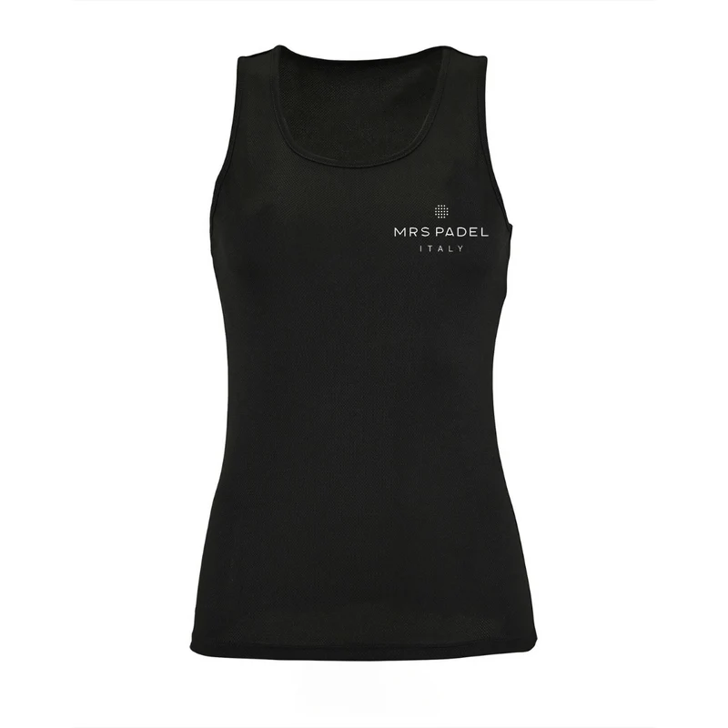 Padel Singlet Zwart
