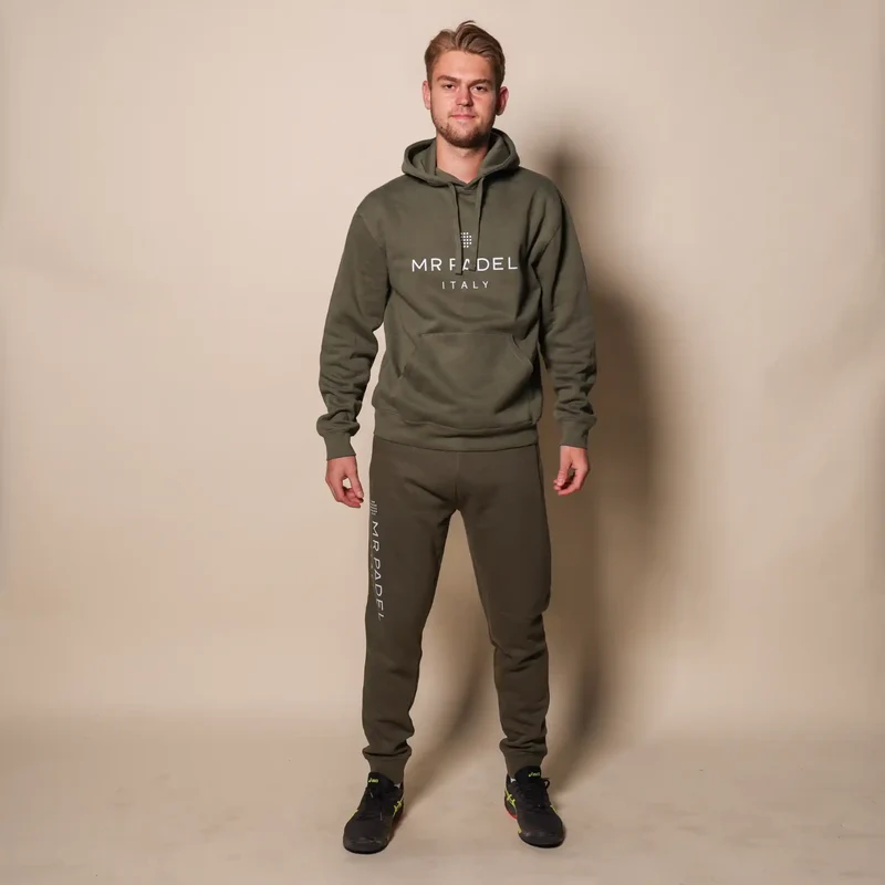 Hoodie Mr Olijfgroen