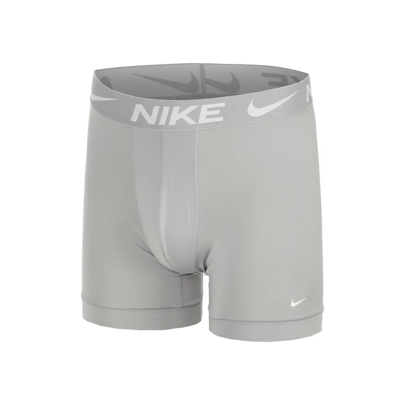 Essential Cotton Stretch Trunk Boxer Short 3er Pack Herren - hellgrau