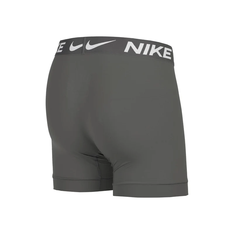 Essential Cotton Stretch Trunk Boxer Short 3er Pack Herren - hellgrau