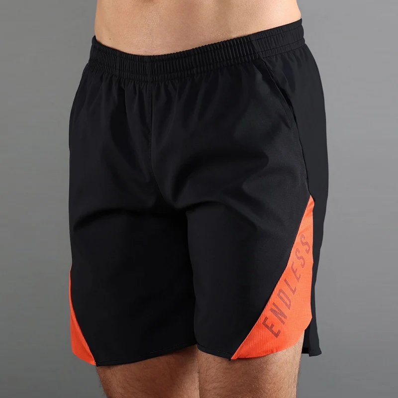 PHOENIX Shorts Herren - schwarz, orange
