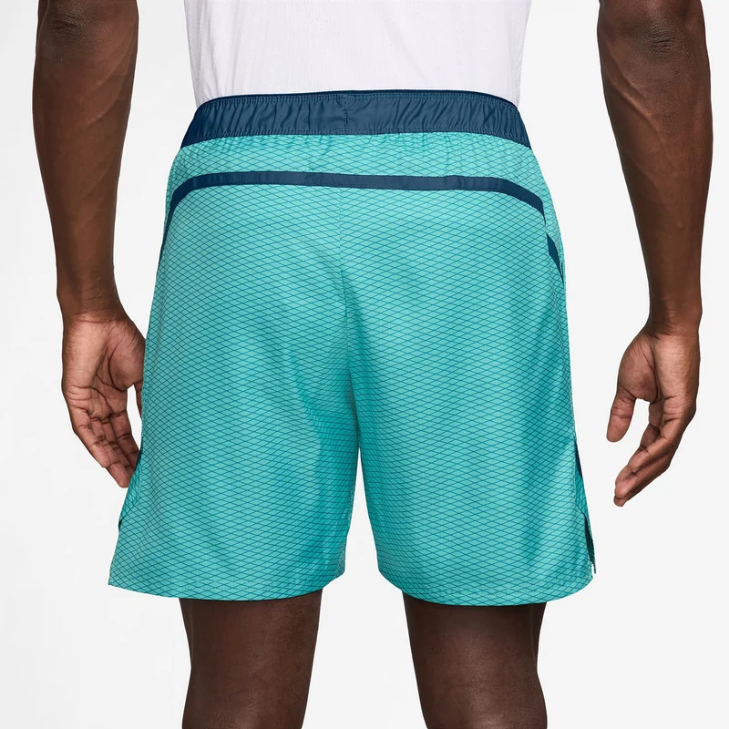 Court Victory Dri-Fit 7in Aop Shorts Herren - türkis, petrol