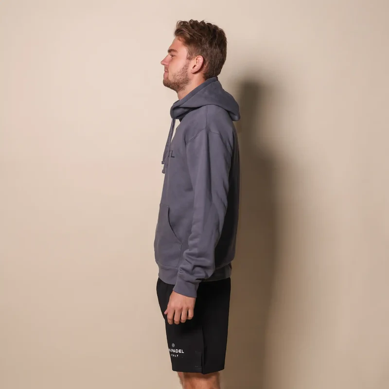 Hoodie Mr Donkergrijs