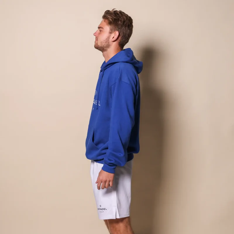 Hoodie Mr Azzurro Blauw