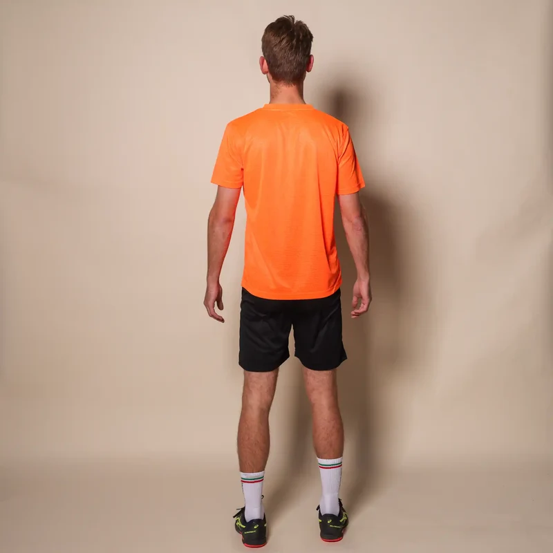 Mr Padelshirt Regular Fit Neon Oranje