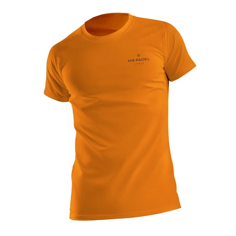 Mr Padelshirt Regular Fit Neon Oranje