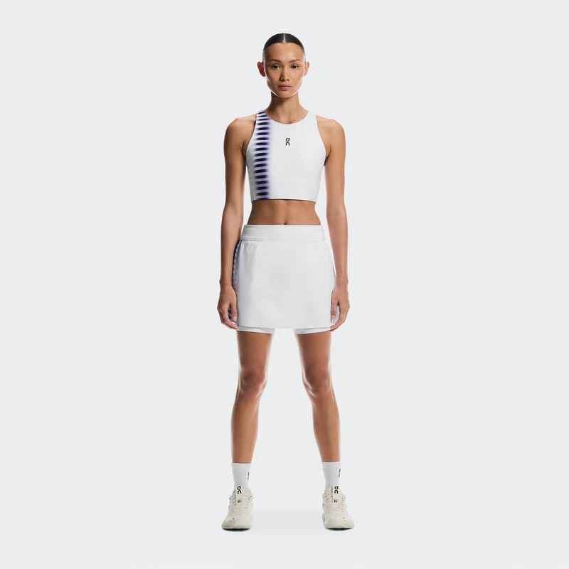 Court Edge Tank-Top Damen - weiß, schwarz