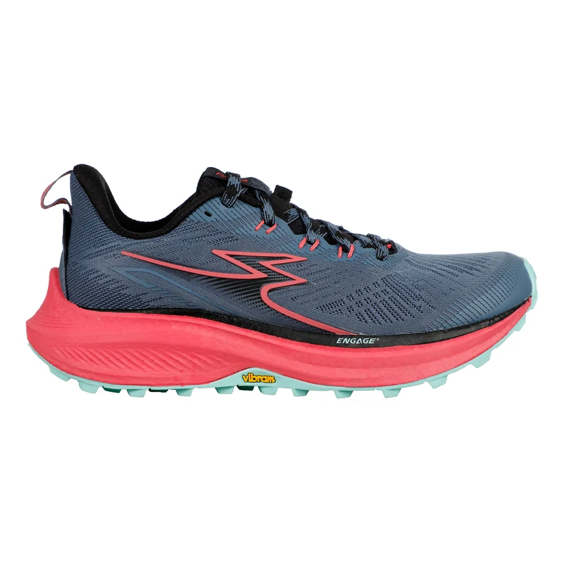Futura 2 Trailschuh Damen-Grau,Koralle