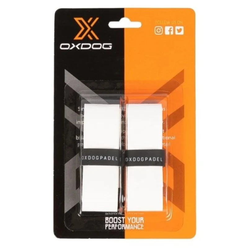 Oxdog Supertech Overgrips (2-Pack, White)
