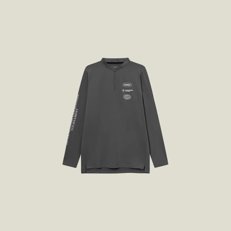 Cuera Oncourt ICT LS Polo (Dark Grey)