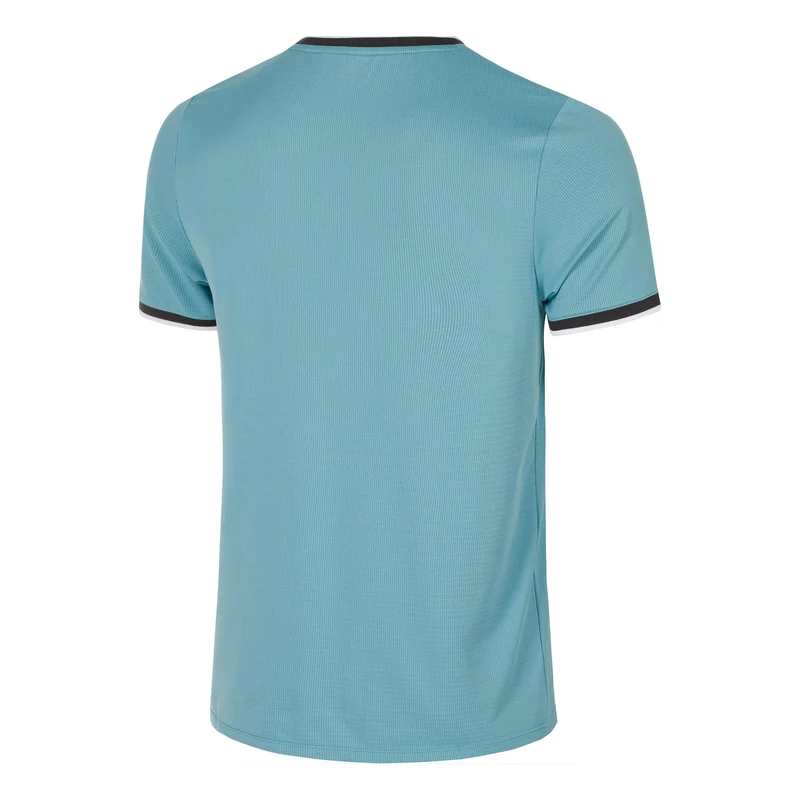 Create Break Ringer T-Shirt Herren-Hellblau,Weiß