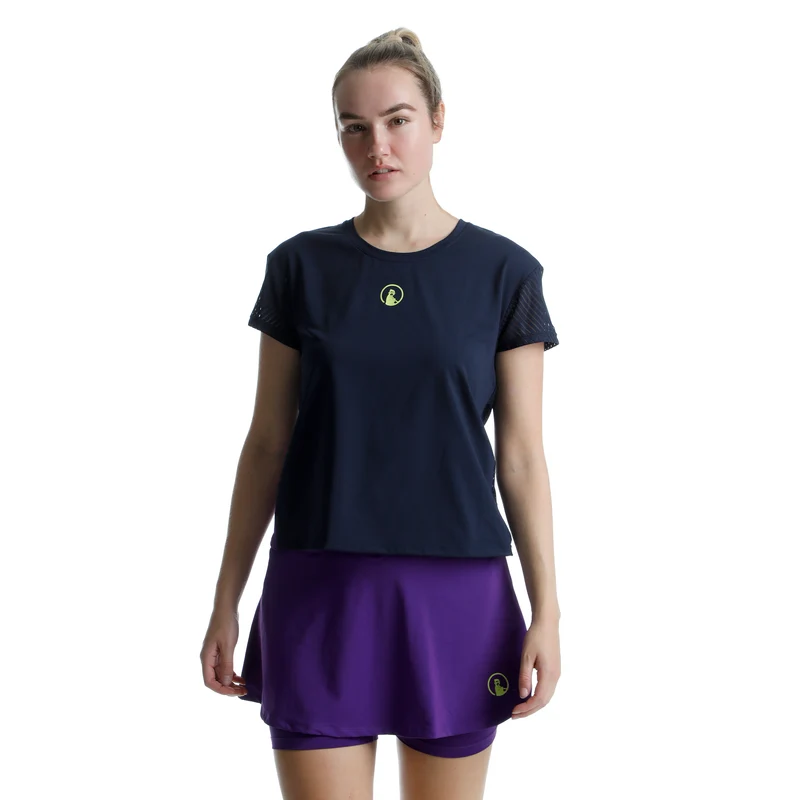 Perspectives Cross T-Shirt Damen-Dunkelblau