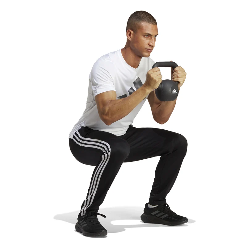 Training Essential Base 3 Trainingshose Herren-Schwarz,Weiß