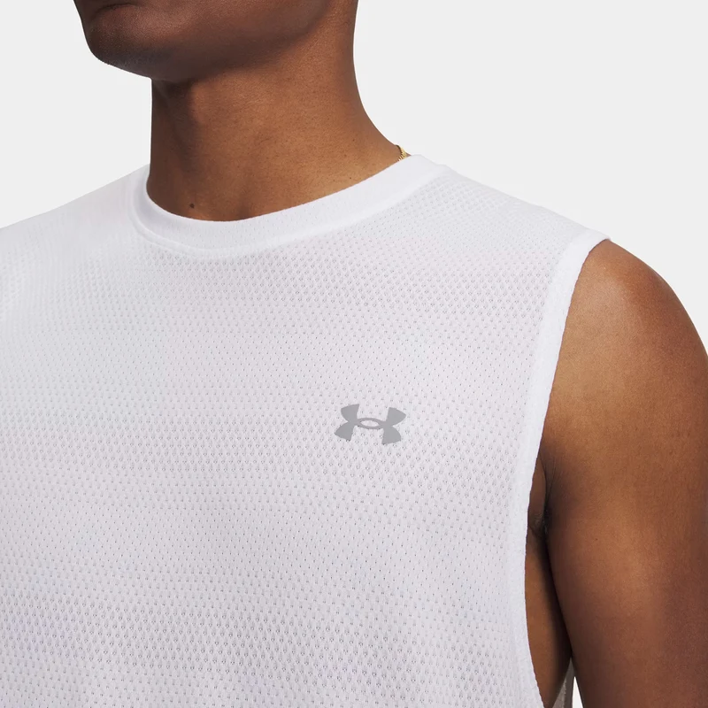 Velociti Laufshirt Herren-weiß, silber