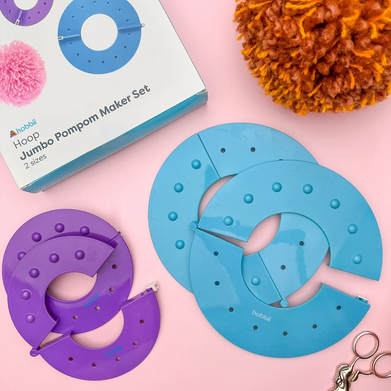 Hoop Jumbo Pompon Maker
