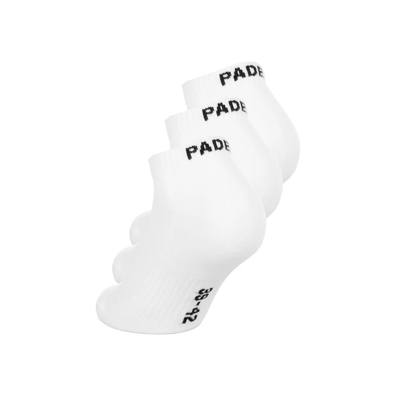 Padelsocken 3er Pack Unisex - weiß
