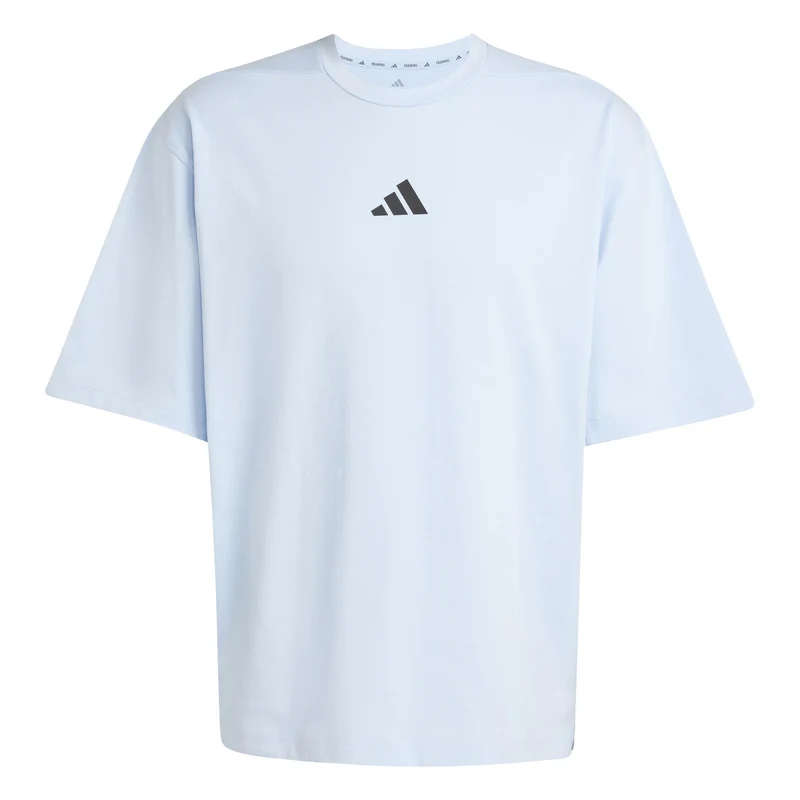 Oversize T-Shirt Herren-Blau,Schwarz