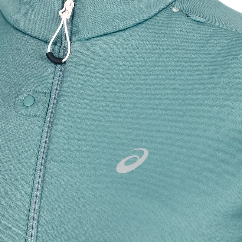 Road Winter 1/2 Zip Mid Layer Laufshirt Damen-Salbei