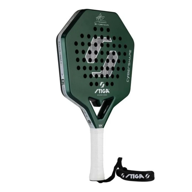 Stiga Cybershape 18K X Hard Adam Axelsson Edition Padel Racket