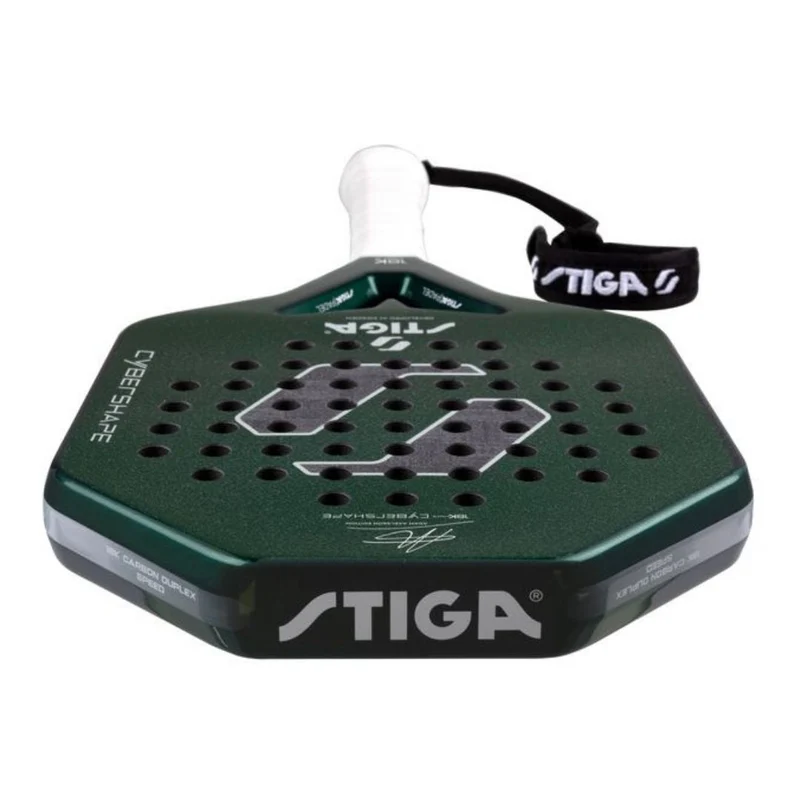Stiga Cybershape 18K X Hard Adam Axelsson Edition Padel Racket